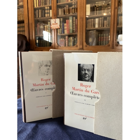 Martin du Gard Roger Oeuvres complètes 1 et 2 Collection Bibliothèque de la pléiade NRF Etat de neuf superbe
