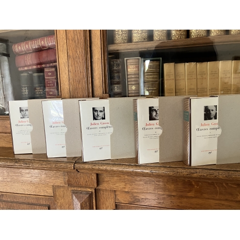 Julien Green Oeuvres complètes 1 a 5 5 vol Collection Bibliothèque de la pléiade NRF Etat de neuf superbe