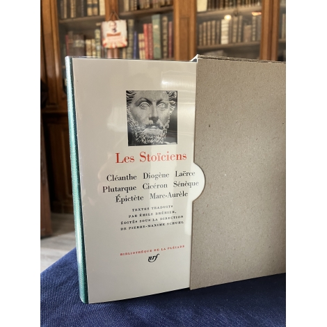 Les stoïciens Collection Bibliothèque de la pléiade NRF Etat de neuf superbe