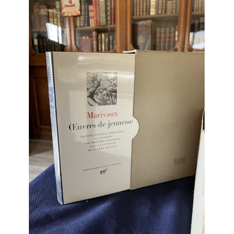 Marivaux Oeuvres de jeunesse Collection Bibliothèque de la pléiade NRF Etat de neuf superbe