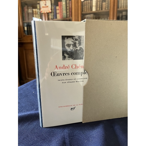 André Chénier Oeuvres complètes Epuisé Collection Bibliothèque de la pléiade NRF Etat de neuf superbe