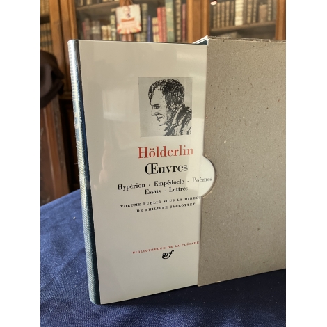 Hölderlin Oeuvres Collection Bibliothèque de la pléiade NRF Etat de neuf superbe
