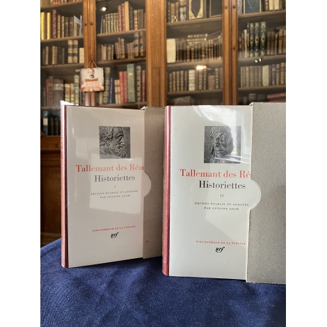 Tallemant des Réaux Historiettes T1 et 2 Bibliothèque de la pléiade NRF Etat de neuf superbe