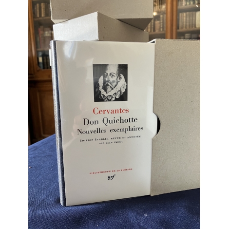 Cervantes Don quichotte nouvelles exemplaires Epuisé Collection Bibliothèque de la pléiade NRF Etat de neuf superbe