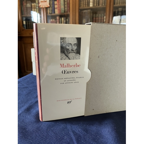 Malherbe Oeuvres Epuisé Collection Bibliothèque de la pléiade NRF Etat de neuf superbe