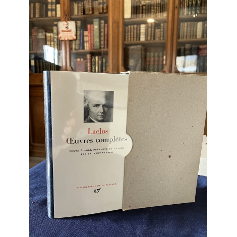 Laclos Oeuvres complètes Collection Bibliothèque de la pléiade NRF Etat de neuf superbe
