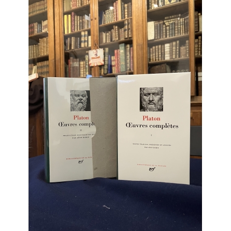 Platon Oeuvres complètes Collection Bibliothèque de la pléiade NRF Etat de neuf superbe