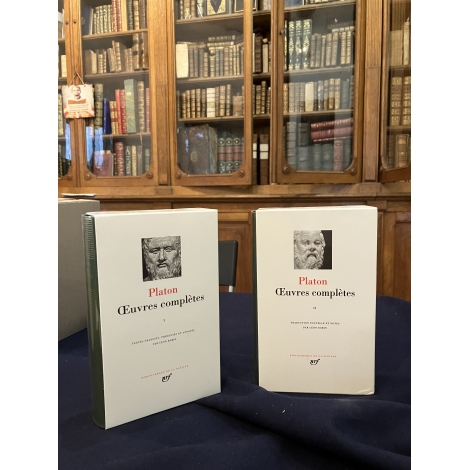 Platon Oeuvres complètes Collection Bibliothèque de la pléiade NRF Etat de neuf superbe