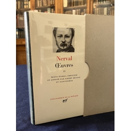 Nerval Gerard de Oeuvres Tome 2 Collection Bibliothèque de la pléiade NRF Etat de neuf superbe