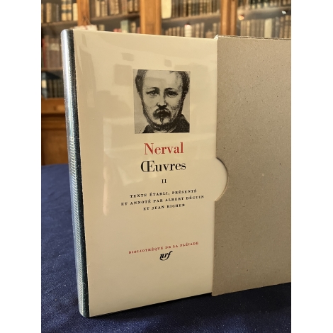 Nerval Gerard de Oeuvres Tome 2 Collection Bibliothèque de la pléiade NRF Etat de neuf superbe