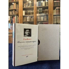 Faulkner Oeuvres romanesques Tome 1 Collection Bibliothèque de la pléiade NRF Etat de neuf superbe