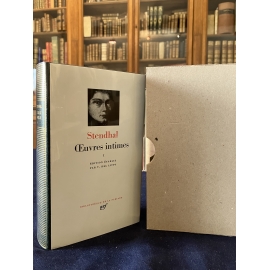 Stendhal Oeuvres intimes tome 1 Collection Bibliothèque de la pléiade NRF Etat de neuf superbe