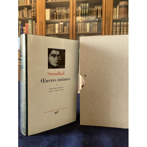 Stendhal Oeuvres intimes tome 1 Collection Bibliothèque de la pléiade NRF Etat de neuf superbe