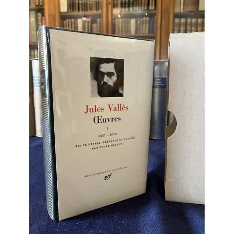 Jules Vallès Oeuvres tome 1 Collection Bibliothèque de la pléiade NRF Etat de neuf superbe