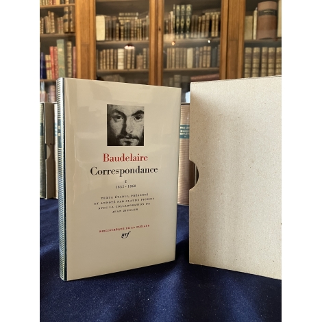 Baudelaire Correspondance tome 1 Collection Bibliothèque de la pléiade NRF Etat de neuf superbe