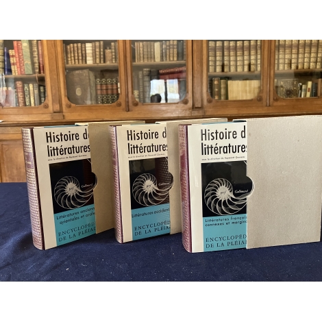 Histoire des littératures EPUISE Collection Bibliothèque de la pléiade NRF Etat de neuf superbe
