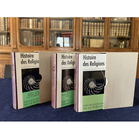 Histoire des Religions EPUISE Collection Bibliothèque de la pléiade NRF Etat de neuf superbe