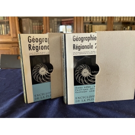 Géographie Régionale 1 et 2 Collection Bibliothèque de la pléiade NRF Etat de neuf superbe