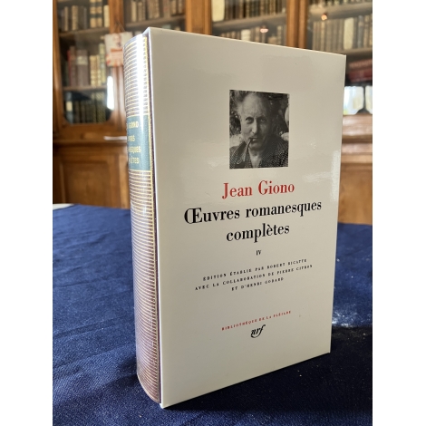 Jean Giono Oeuvres romanesques tome 4 Hussard sur le toit Collection Bibliothèque de la pléiade NRF Etat de neuf