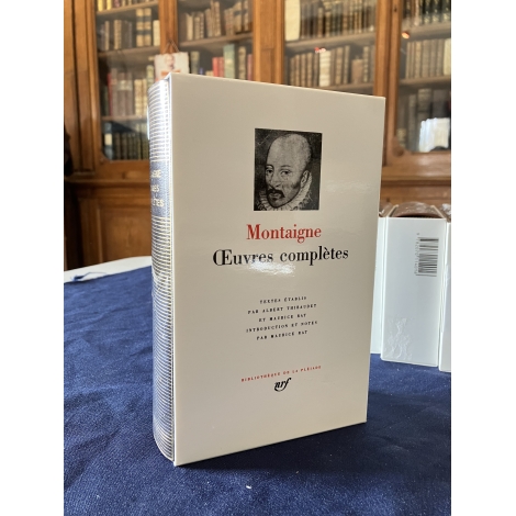 Montaigne Oeuvres complètes Collection Bibliothèque de la pléiade NRF Etat de neuf