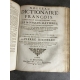 Richelet Nouveau dictionaire françois Cologne 1695 Linguistique Etymologie Histoire Exemplaire de travail