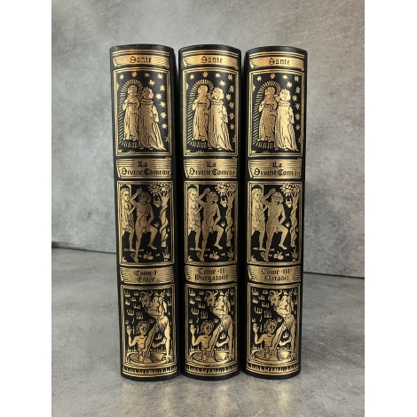 Jean de Bonnot Dante La divine comédie Bilingue Italien français Superbe condition de neuf. 1987