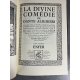 Jean de Bonnot Dante La divine comédie Bilingue Italien français Superbe condition de neuf. 1987