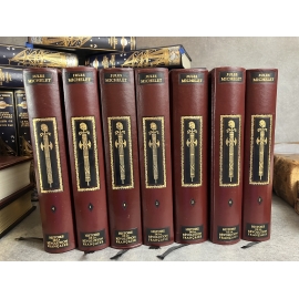 Jean de Bonnot Lot 7 vol Michelet histoire de la révolution Bicentenaire numéroté collector. Economisez 225 euros