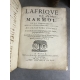 Marmol L'Afrique de et Histoire des cherifs royaumes Maroc atlas de Sanson d'Abbeville 27 cartes Canaries Egypte Italie Atlas