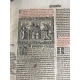 Précieuse Bible post-incunable de 1516 imprimée par Sacon à Lyon pour Koberger de Nuremberg Importantes annotations du temps