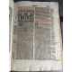 Précieuse Bible post-incunable de 1516 imprimée par Sacon à Lyon pour Koberger de Nuremberg Importantes annotations du temps