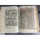 Précieuse Bible post-incunable de 1516 imprimée par Sacon à Lyon pour Koberger de Nuremberg Importantes annotations du temps
