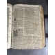 Précieuse Bible post-incunable de 1516 imprimée par Sacon à Lyon pour Koberger de Nuremberg Importantes annotations du temps