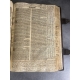 Précieuse Bible post-incunable de 1516 imprimée par Sacon à Lyon pour Koberger de Nuremberg Importantes annotations du temps