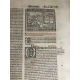 Précieuse Bible post-incunable de 1516 imprimée par Sacon à Lyon pour Koberger de Nuremberg Importantes annotations du temps