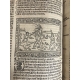 Précieuse Bible post-incunable de 1516 imprimée par Sacon à Lyon pour Koberger de Nuremberg Importantes annotations du temps