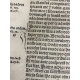 Précieuse Bible post-incunable de 1516 imprimée par Sacon à Lyon pour Koberger de Nuremberg Importantes annotations du temps