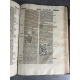 Précieuse Bible post-incunable de 1516 imprimée par Sacon à Lyon pour Koberger de Nuremberg Importantes annotations du temps