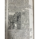 Précieuse Bible post-incunable de 1516 imprimée par Sacon à Lyon pour Koberger de Nuremberg Importantes annotations du temps
