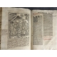 Précieuse Bible post-incunable de 1516 imprimée par Sacon à Lyon pour Koberger de Nuremberg Importantes annotations du temps