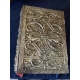 LA THORA suivie des Haptaroth et du rituel, 1966 Reliure en métal cuivre argenté repoussé à fermoirs