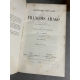 Arago Astronomie populaire Edition originale posthume 1854 4 volumes planches et cartes .