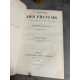 Lavallée Histoire des Français depuis le temps des Gaulois jusqu'en 1850 Complet en 4 volumes .