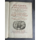 Gli uffici di tullio cicerone Firenze 1756 in folio frontispice belle édition en reliure d'époque.