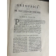 Gli uffici di tullio cicerone Firenze 1756 in folio frontispice belle édition en reliure d'époque.