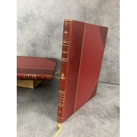 Yachting Bonnet Manuel du petit Yachtsman construction coque grément armement 1913 Reliure demi maroquin signée Guetant.