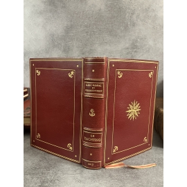 Yachting Clerc Rampal Forest Le Yachting 1912 edition originale Exceptionnelle reliure maroquin signée Guetant. Bibliophilie