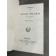 Silvio Pellico Opère Le mie prigioni, dei doveri degli uomini, tragedie poesie, reliure signée de Bibolet bibliophilie