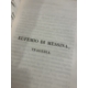 Silvio Pellico Opère Le mie prigioni, dei doveri degli uomini, tragedie poesie, reliure signée de Bibolet bibliophilie