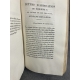 Marquis de Louville Mémoires secrets sur la maison de Bourbon en Espagne Edition originale Reliure de Simier maroquin vélin